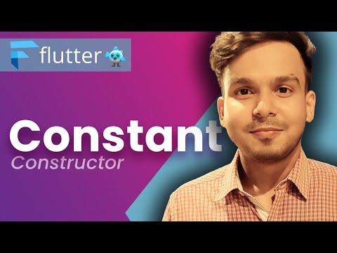 Constant Constructors in Dart | Dart for Flutter | #49