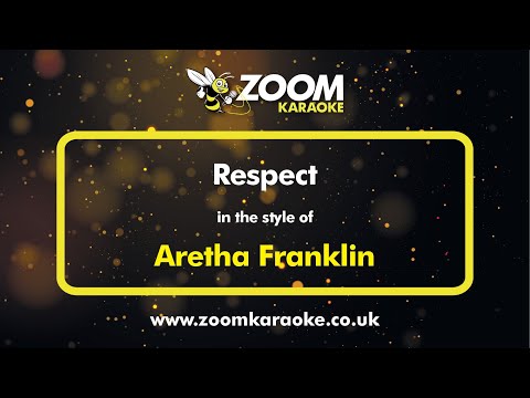 Aretha Franklin - Respect - Karaoke Version from Zoom Karaoke