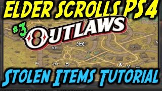 Elder Scrolls Online PS4 Outlaw Refuge Stolen Items Tutorial