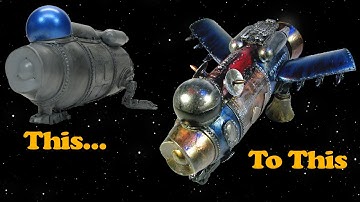 Kitbashing a Scratch Build - Spaceship One Gets a Refit