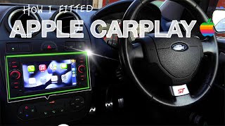 Ford Fiesta Mk6 ST150 - Adding Apple car-play on 7" Android touchscreen