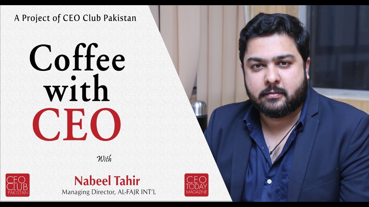 Coffee With CEO Mr. Nabeel Tahir - YouTube