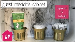 Organize with Me: the Guest Medicine Cabinet & Refresh