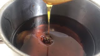 عسل العقده (شيره -قطر) عسل كثيف لمعظم الحلويات بطريقه مبسطه ورائعه  Thick honey for sweets