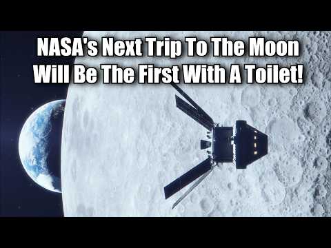 The First Toilet To Fly Beyond The Moon! A New Era In Lunar Luxury!