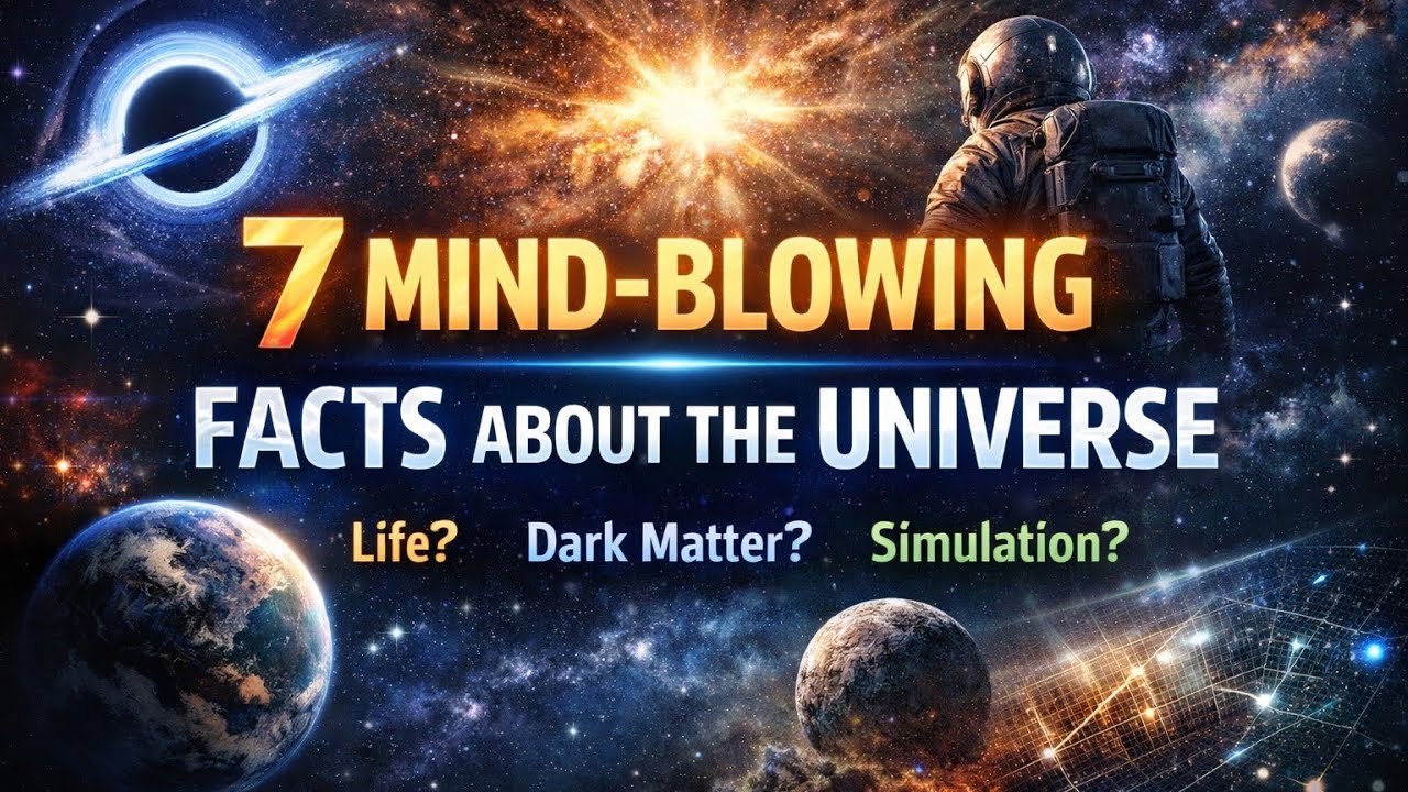 7 mind-blowing FACTS about the UNIVERSE 