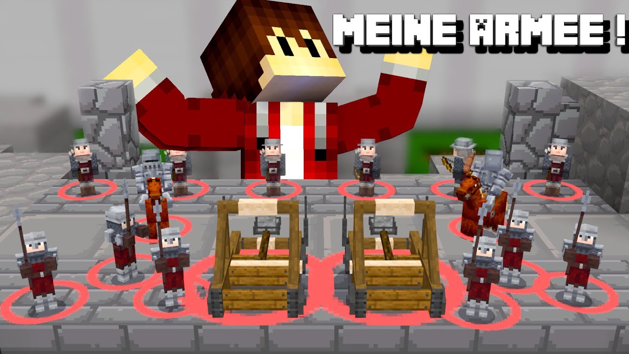 Ich erschaffe eine Armee | Minecraft Clash Adventuremap | LarsLP - YouTube