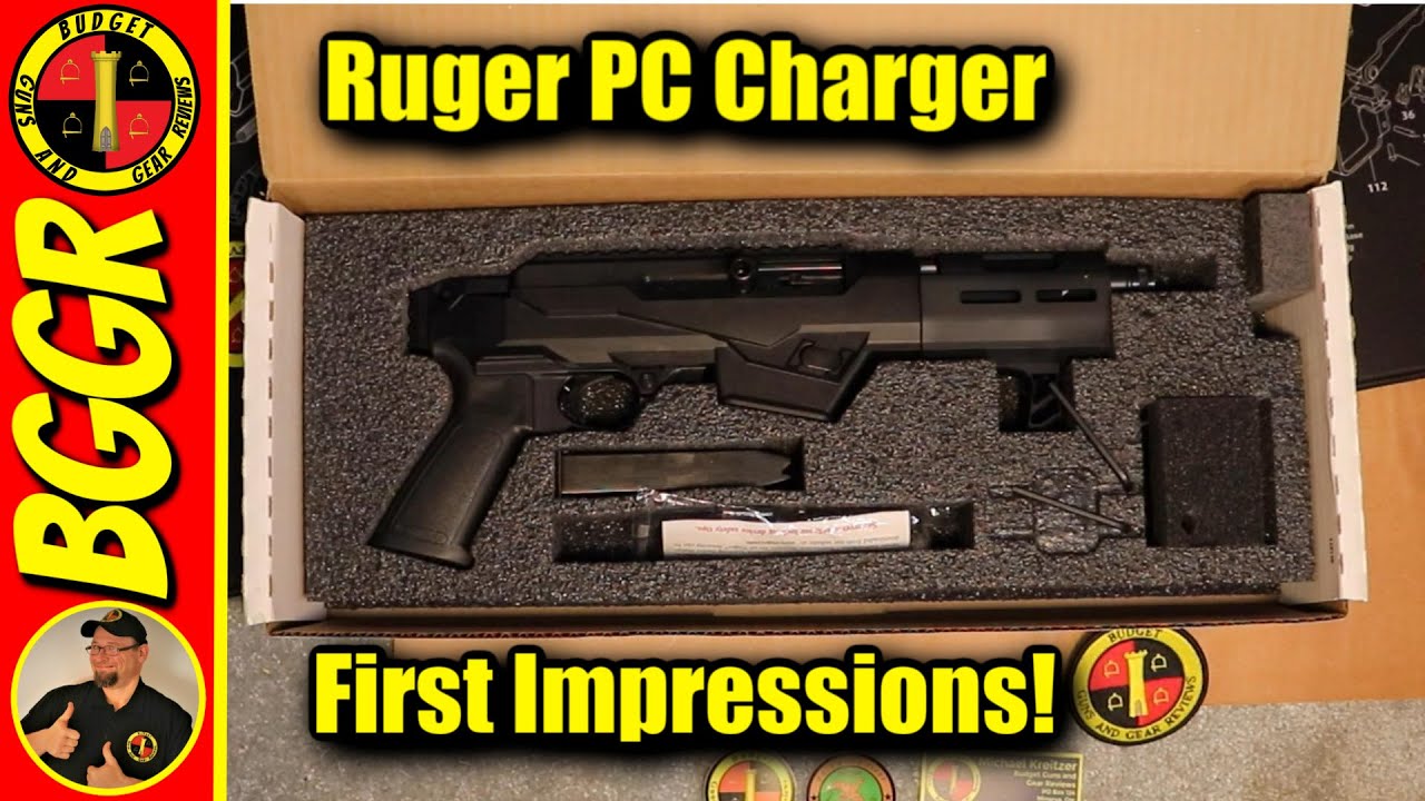 Ruger PC Charger 9mm Takedown- First Impression! - YouTube