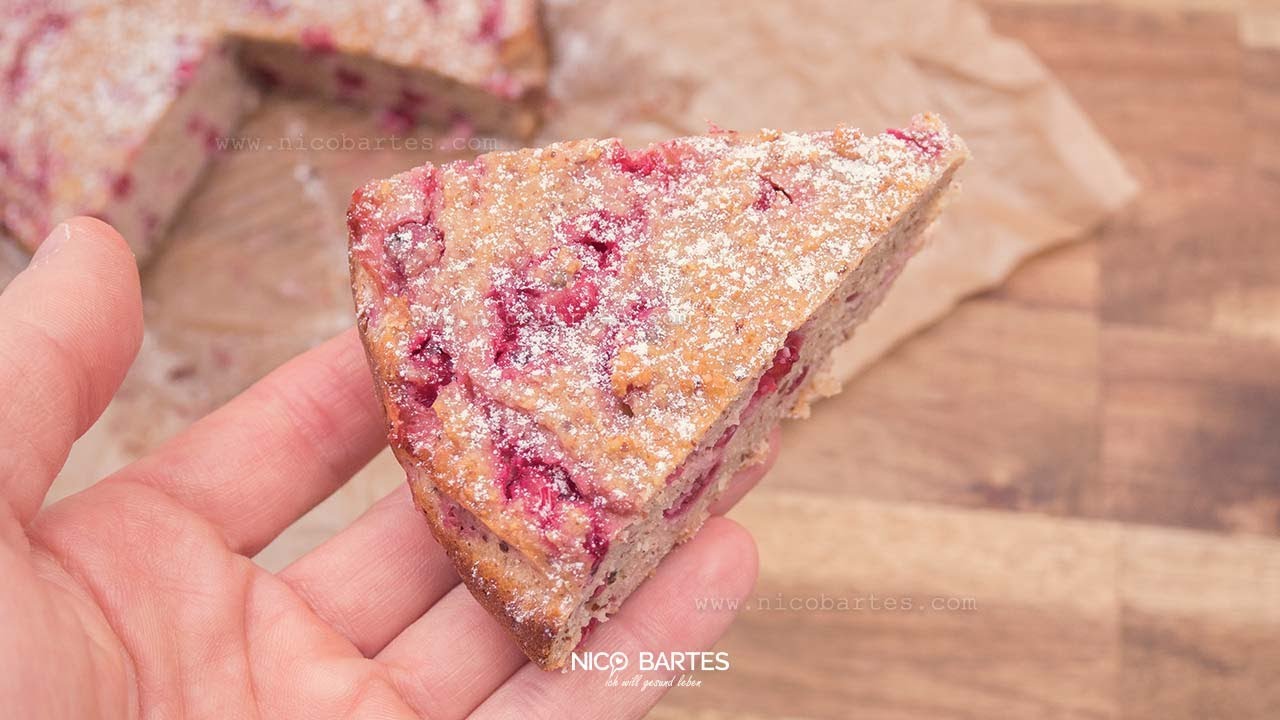 Glutenfreier Low-Carb Johannisbeerkuchen