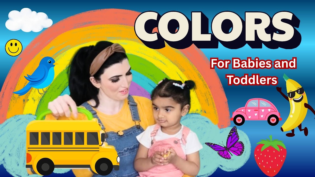 Learn Colors for Toddlers and Babies | Fun Colours Learning Video for