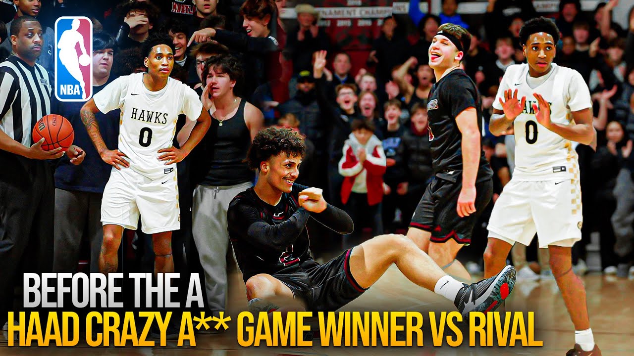 Tahaad Pettiford “OVERRATED” VS HS RIVALRY St. Peters Prep PT1 W/ INSANE Full Court Game Winner?