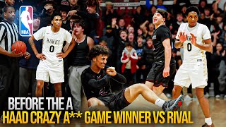 Tahaad Pettiford “OVERRATED” VS HS RIVALRY St. Peters Prep PT1 W/ INSANE Full Court Game Winner?