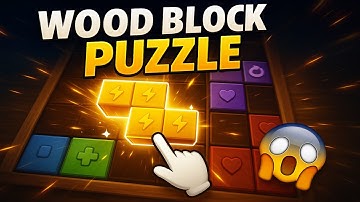 Wood Block Puzzle – Relaxing Block Fit | First Look Gameplay (Android)