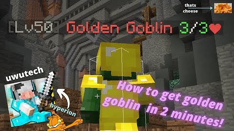 NEW GOLDEN GOBLIN STRAT | Hypixel SKyblock