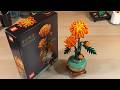 Pure build 🎧 LEGO Chrysanthemum 10368 ASMR thumbnail