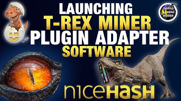 Launching New T-Rex Miner Plugin Adapter Software | T-Rex Miner 0.24.8 in Nicehash | TUTORIAL PART 2