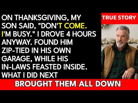 On Thanksgiving, My Son Texted "Don't Come." I Drove Up Anyway and Found Him Zip-Tied ... True Story