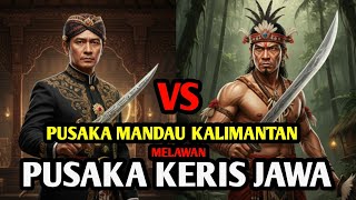 ADU SAKTI‼️KERIS JAWA VS MANDAU KALIMANTAN 