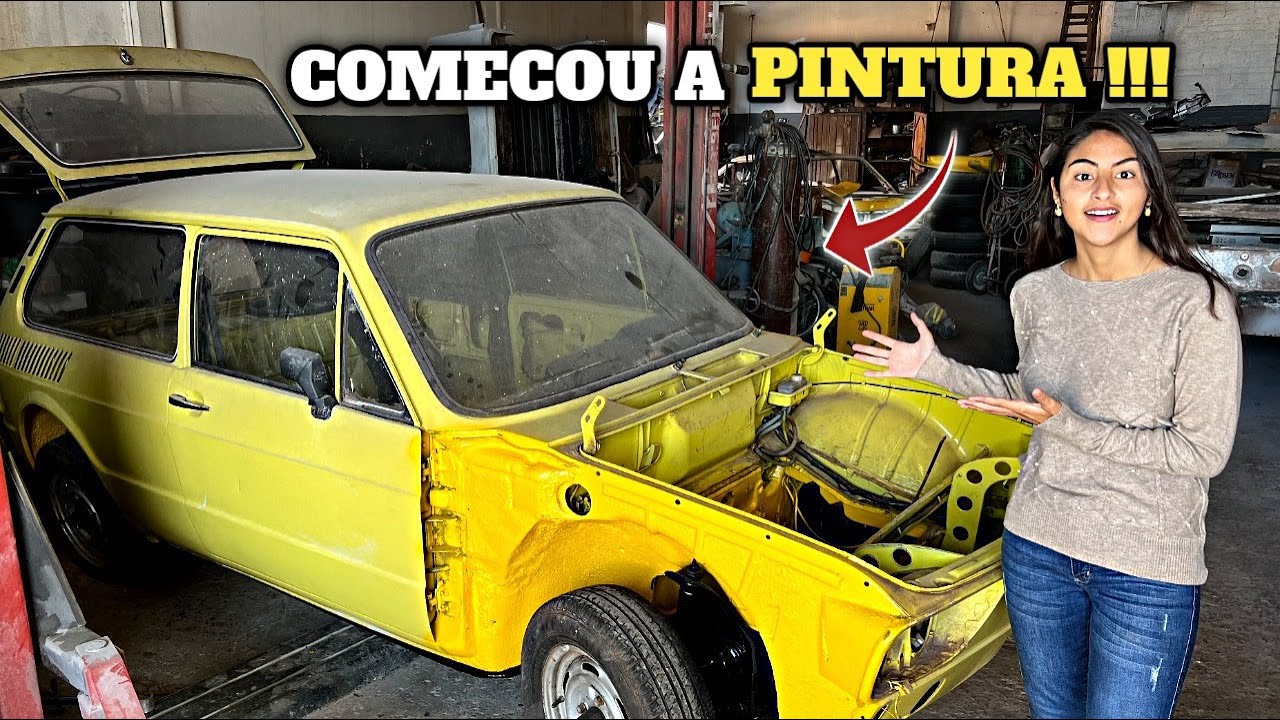 PINTURA DO CHASSI E NOVA COR DA LURDONA!!!