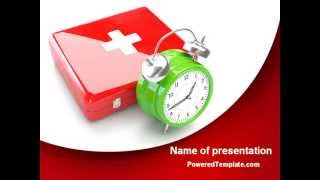 Medical Emergency PowerPoint Template by PoweredTemplate.com