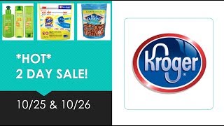 *HOT* Kroger 2 Day Weekend Sale!--10/25/19 & 10/26/19