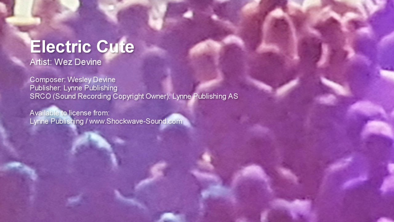 Watch Electric Cute - Wesley Devine (Lynne Publishing) on YouTube Watch Electric Cute - Wesley Devine (Lynne Publishing) on YouTube