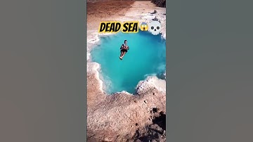 The Dead Sea: Where You Can’t Sink! 😱🌊 #shorts #viralshort