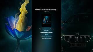 HERZVOLNA - German Balkana (Late Night Drive, Lyrics Video, BALKAN ETHNO HOUSE)