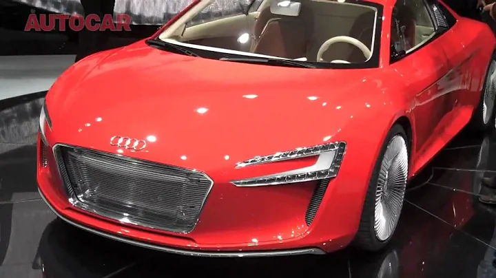 Frankfurt Motor Show: Audi R8 e-tron electric concept by autocar.co.uk