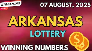 Arkansas Midday Lottery Results For - 07 Aug, 2025 - Cash 3 - Cash 4  - Powerball - Mega Millions