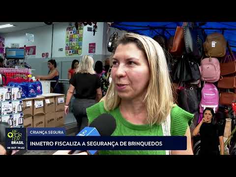 Inmetro fiscaliza segurança de brinquedos
