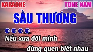 Sầu Thương Karaoke Tone Nam Am Karaoke 9999 - Beat Mới