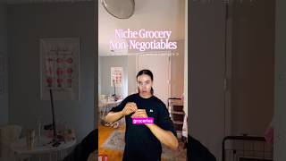My niche grocery non-negotiables to stay locked in #fitnessjourney
