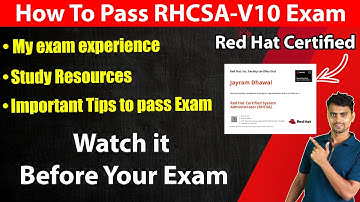 How To Pass RHCSA V10 Exam | RHCSA EX200 V10 Exam | EX200V10 Exam Tips | RHCSA V10 Exam Tips |