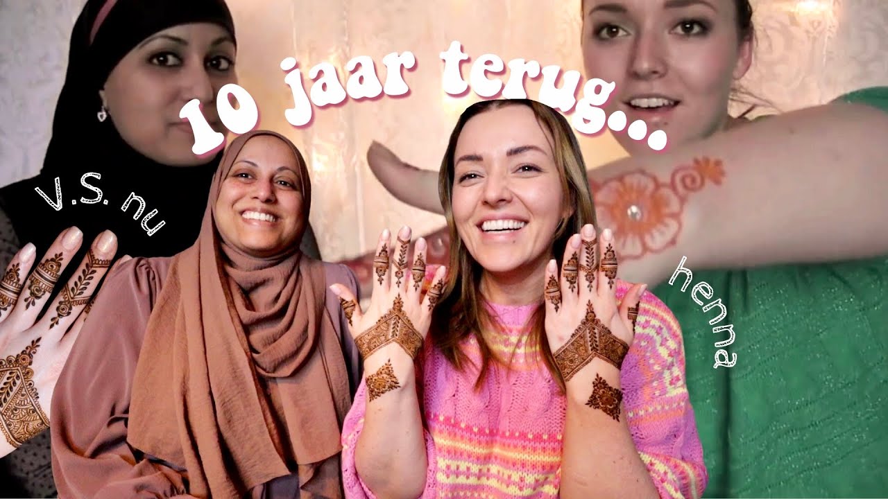 Henna tattoo zetten op mijn handen 2022 Beautygloss YouTube