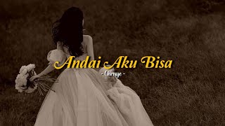 Andai Aku Bisa - Chrisye (speed up   lyrics) | TikTok Version