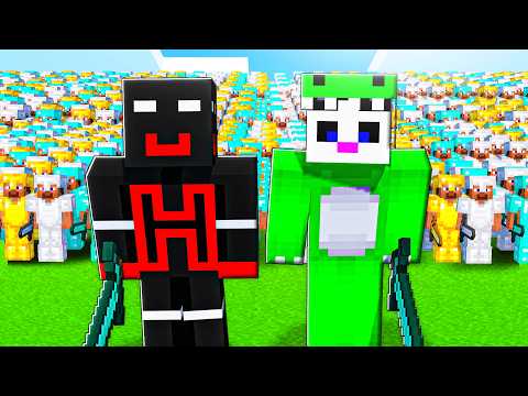 Conterstine and Shadoune vs 500 Players