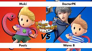 Super B-Town Beatdown 28 Pools: Muki (Lucas) vs DoctorPK (Robin, Lucas)