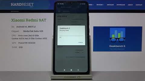 Does Geekbench 5 GPU Vulkan Test work on Xiaomi Redmi 9AT – Benchmark Test