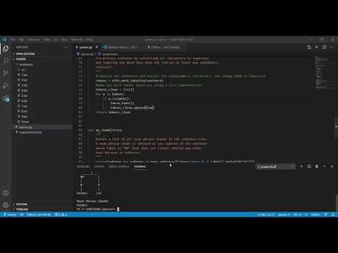 Project 6.a: parser.py - CS50 AI