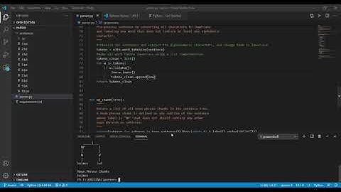 Project 6.a: parser.py - CS50 AI