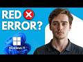 Remove Red Cross Mark From Folders &amp; Icons in Windows 11/10