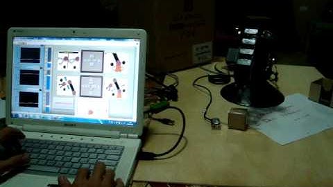 Brazo Robot Madera Labview PIC