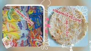 Gardenia bread and sago rumbia flatbread