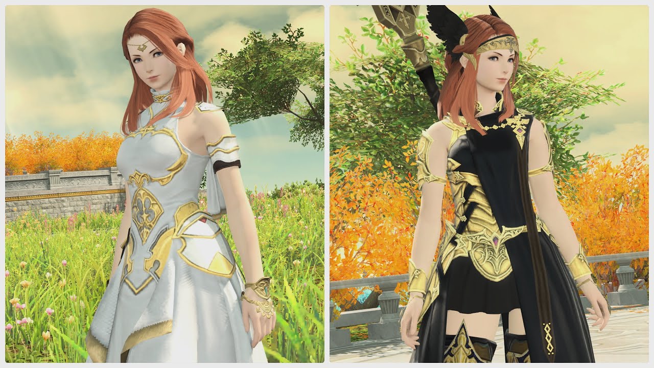 FFXIV Aglaia Glamour Gears [Healing & Maiming] YouTube