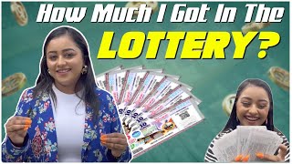 Finally Lottery Ticket Results | New Dresses | Dhanushree