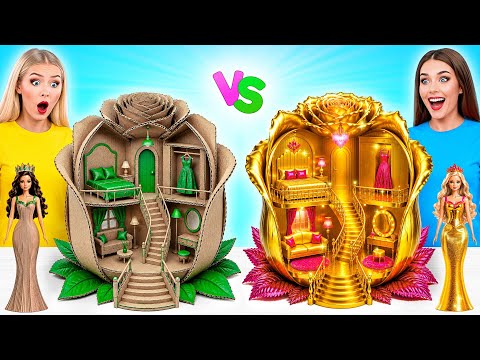 We Build Amazing Doll House Rich vs Broke Challenge | Prank Wars by Multi DO Smile