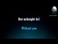Midnight Fell Without You YolcuBeats Karaoke Lower Key In D