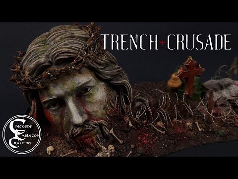 Building Trench Crusade scatter Terrain "The fallen one"