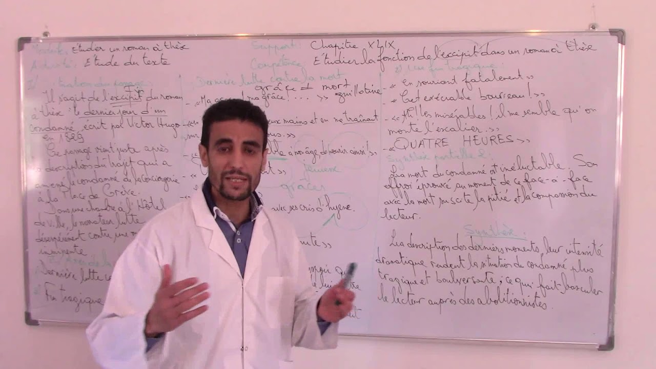 MS 1B LSH FR 14 1 Etude du chapitre 49 du roman   le dernier jour d'un condamné